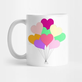 Balloon Bouquet for Valentines Day Mug